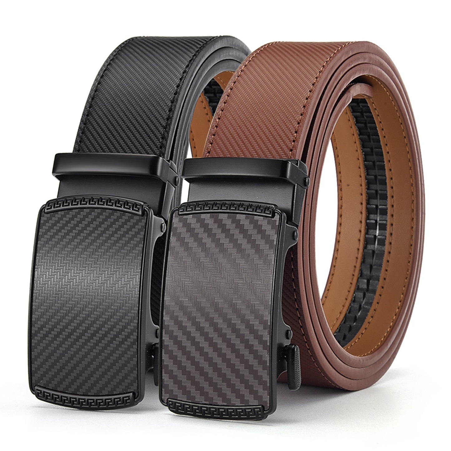 š„LAST DAY 49% OFF - Leather Ratchet Belt With Adjustable Buckle