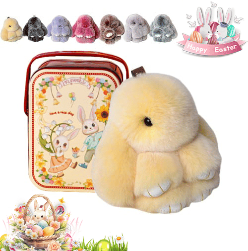 ✨Early Easter Sale 50% Off 🐰 Handmade Soft Bunny Charms