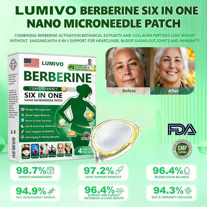𝐔𝐒𝐀 𝐃𝐨𝐜𝐭𝐨𝐫 𝐑𝐞𝐜𝐨𝐦𝐦𝐞𝐧𝐝𝐞𝐝🌟| LUMIVO® 𝑩𝒆𝒓𝑏𝘦𝘳𝑖𝗇𝒆 𝟔-𝗶𝙣-𝟏 𝑁𝑎𝑛𝑜 𝘔𝘪𝘤𝘳𝘰𝘯𝘦𝘦𝘥𝘭𝘦 𝖯𝚊𝗍𝖼𝗁 |✅𝘉𝘢𝘤𝘬𝘦𝘥 𝘣𝘺 𝘴𝘤𝘪𝘦𝘯𝘤𝘦 | 𝟨-𝗂𝗇-𝟣 𝖿𝗈𝗋𝗆𝗎𝗅𝖺 | 𝑅𝑒𝑠𝑢𝑙𝑡𝑠 𝑖𝑛 7 𝑑𝑎𝑦𝑠 🏅