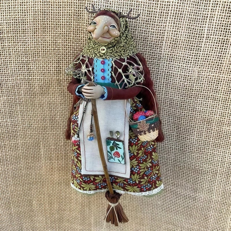 🔥2026 NEW ARRIVAL 💞🧙Handmade Lucky Kitchen Witch: Your Cozy Kitchen Guardian ✨