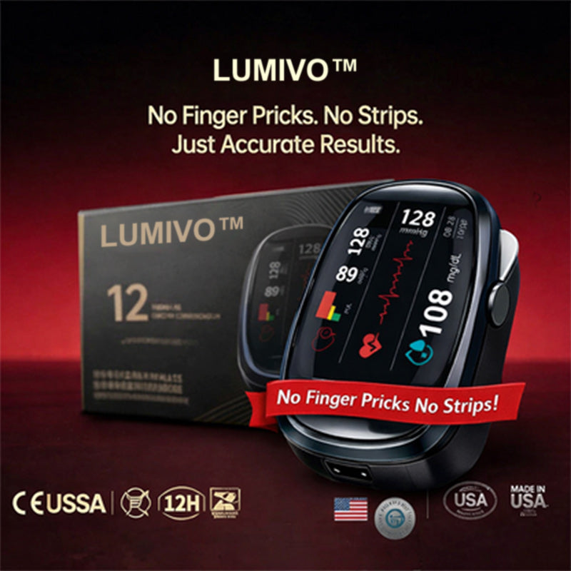🔥 Final 2 Hours : Only Limited Stock Left 🏆 LUMIVO™ Non-Invasive Blood Glucose Meter 99.9% Accuracy　（Mayo Clinic Recommended）