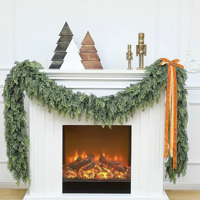 🎅HOT SALE 49% OFF⛄2025 Christmas Artificial Cedar Garland🎄
