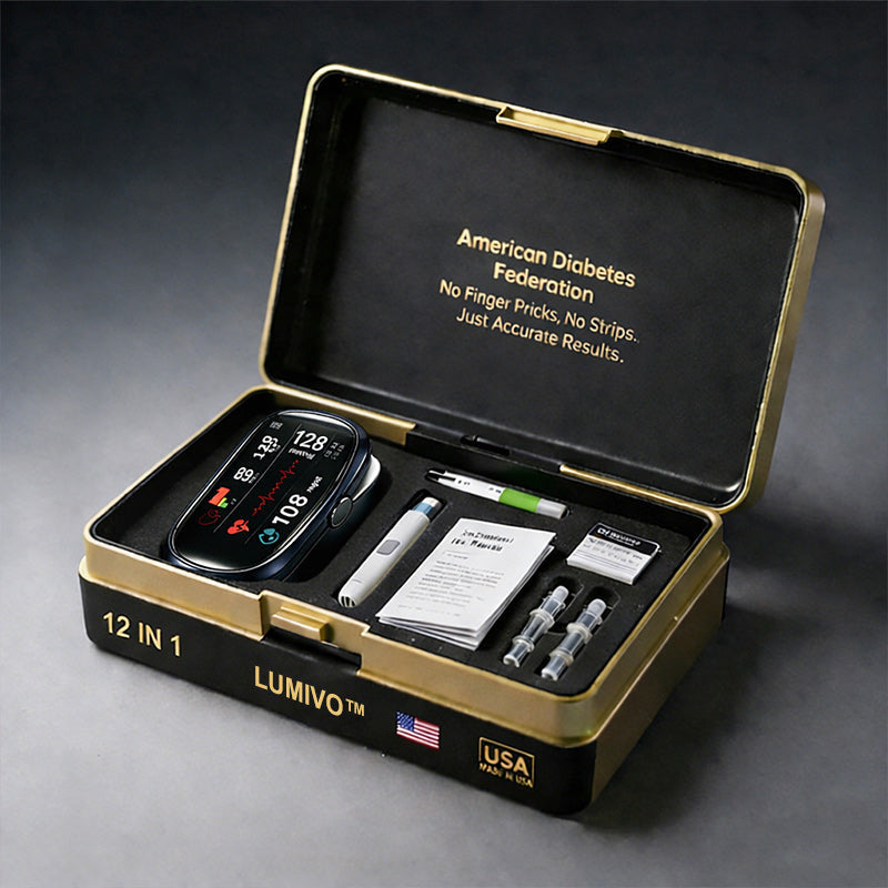 🔥 Final 2 Hours : Only Limited Stock Left 🏆 LUMIVO™ Non-Invasive Blood Glucose Meter 99.9% Accuracy　（Mayo Clinic Recommended）