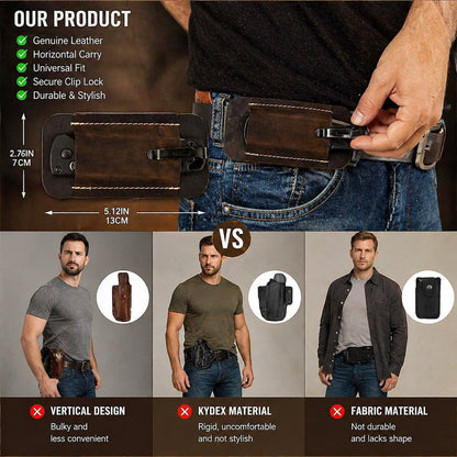 🔥The Ultimate Gift for Men🎁Leather Knife Sheath for Belt