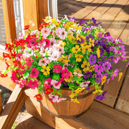 💥Only $1.98Last Day Promotion!🌺UV Resistant Colorful Artificial Flower