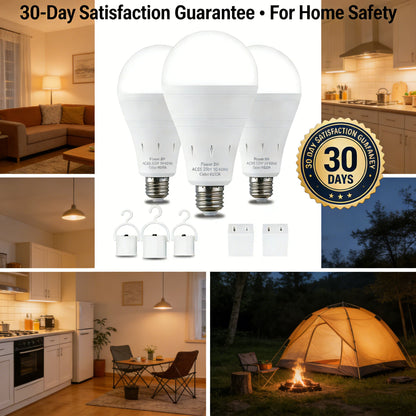 3-Pack / 6-Pack Rechargeable Emergency Light Bulbs 💡