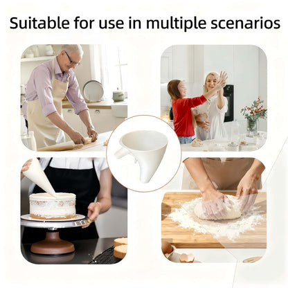 🎁LAST DAY 49% OFF - ✨Flour Funnel for Kitchen Aid Stand Mixer
