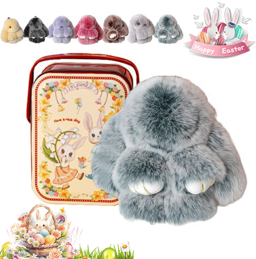 ✨Early Easter Sale 50% Off 🐰 Handmade Soft Bunny Charms