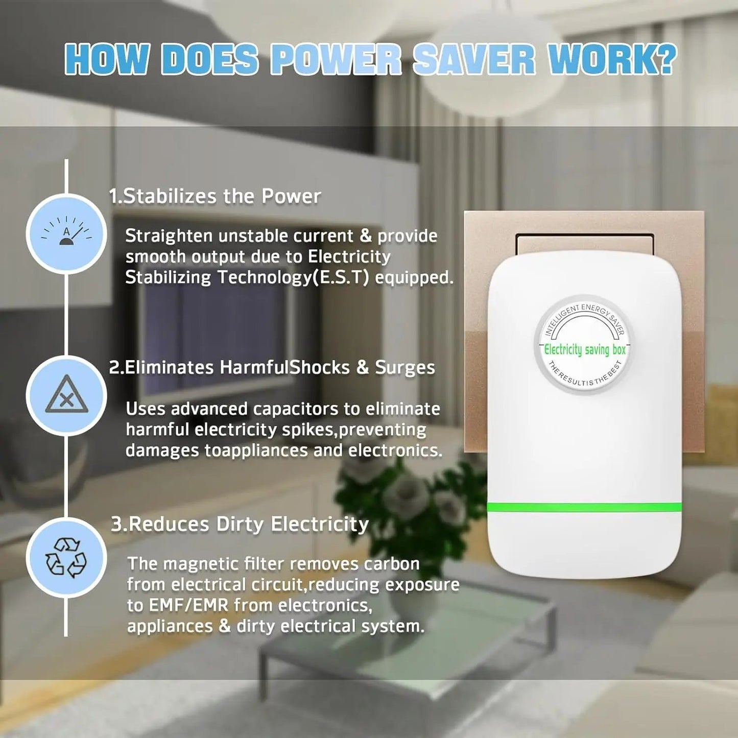 ⚡ 2026 Upgraded Energy Saver Box - 49% OFF- ✨ Reduce Electricity Bill & Energy Waste