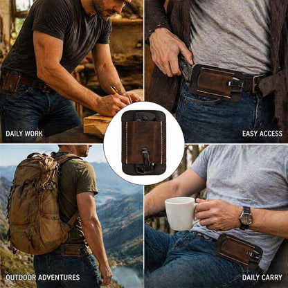 🔥The Ultimate Gift for Men🎁Leather Knife Sheath for Belt