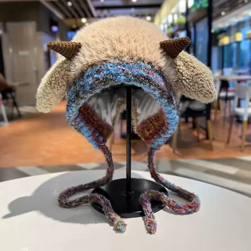 🎅 Original Design Festive Christmas Antler Hat