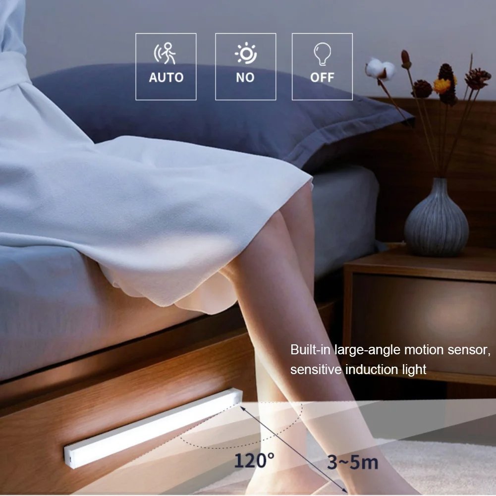 💡💡 Punch-free Smart Sensor Magnetic Rechargeable LED Lights