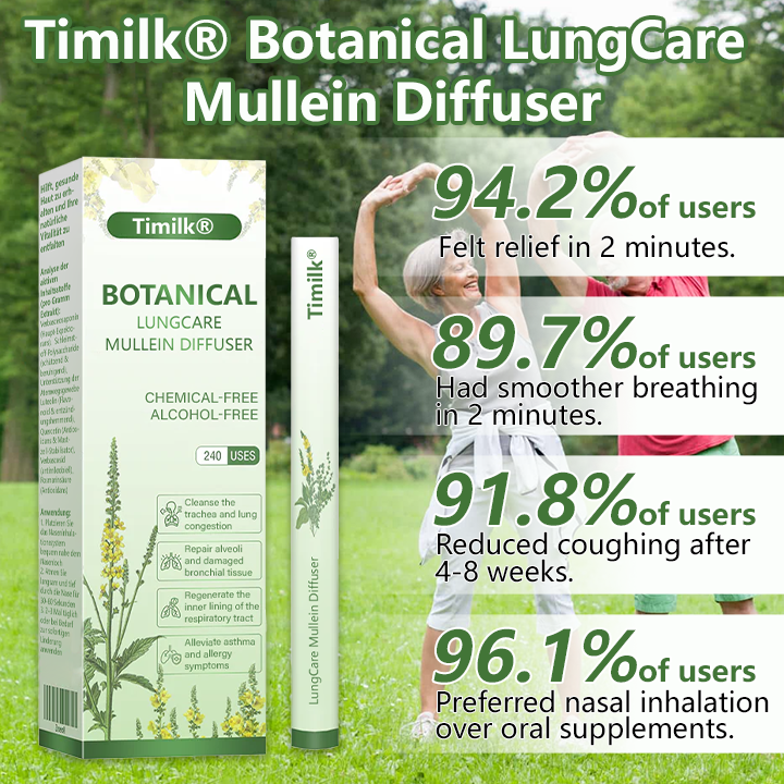 Timilk® Botanical LungCare Mullein Diffuser🌿✨