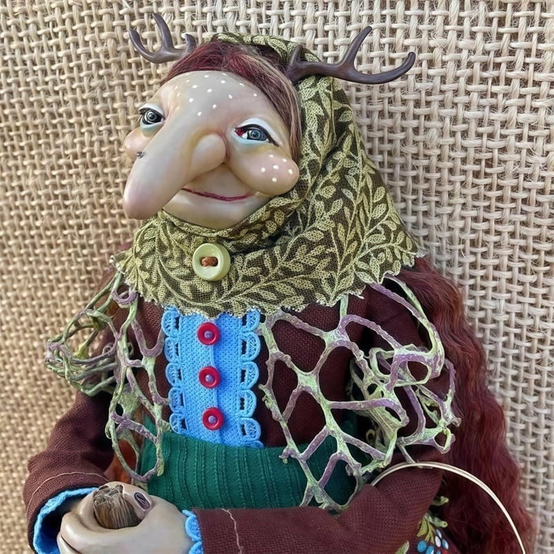🔥2026 NEW ARRIVAL 💞🧙Handmade Lucky Kitchen Witch: Your Cozy Kitchen Guardian ✨