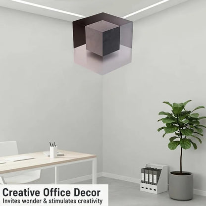 3D Optical Illusion Corner Wall Decor