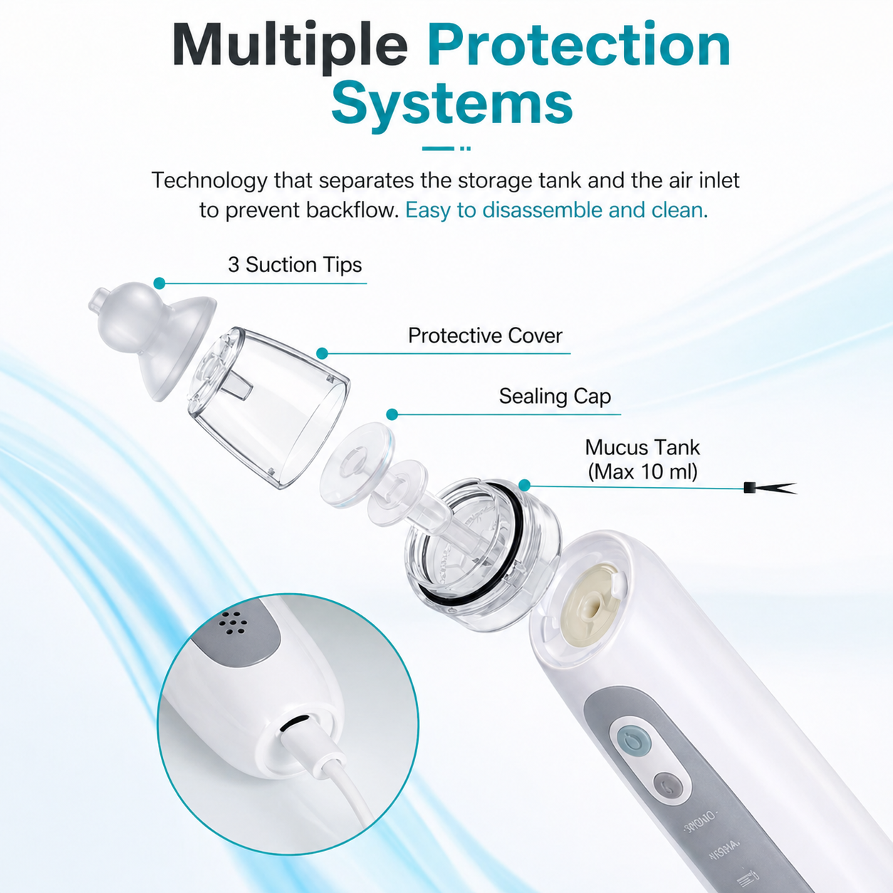 NASAL ASPIRATOR FOR BABIES