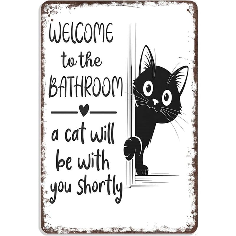 🐾 Vintage Black & White Cat & Dog Wall Art – Charming, Durable & Perfect Gift! 🖤🐕🐈