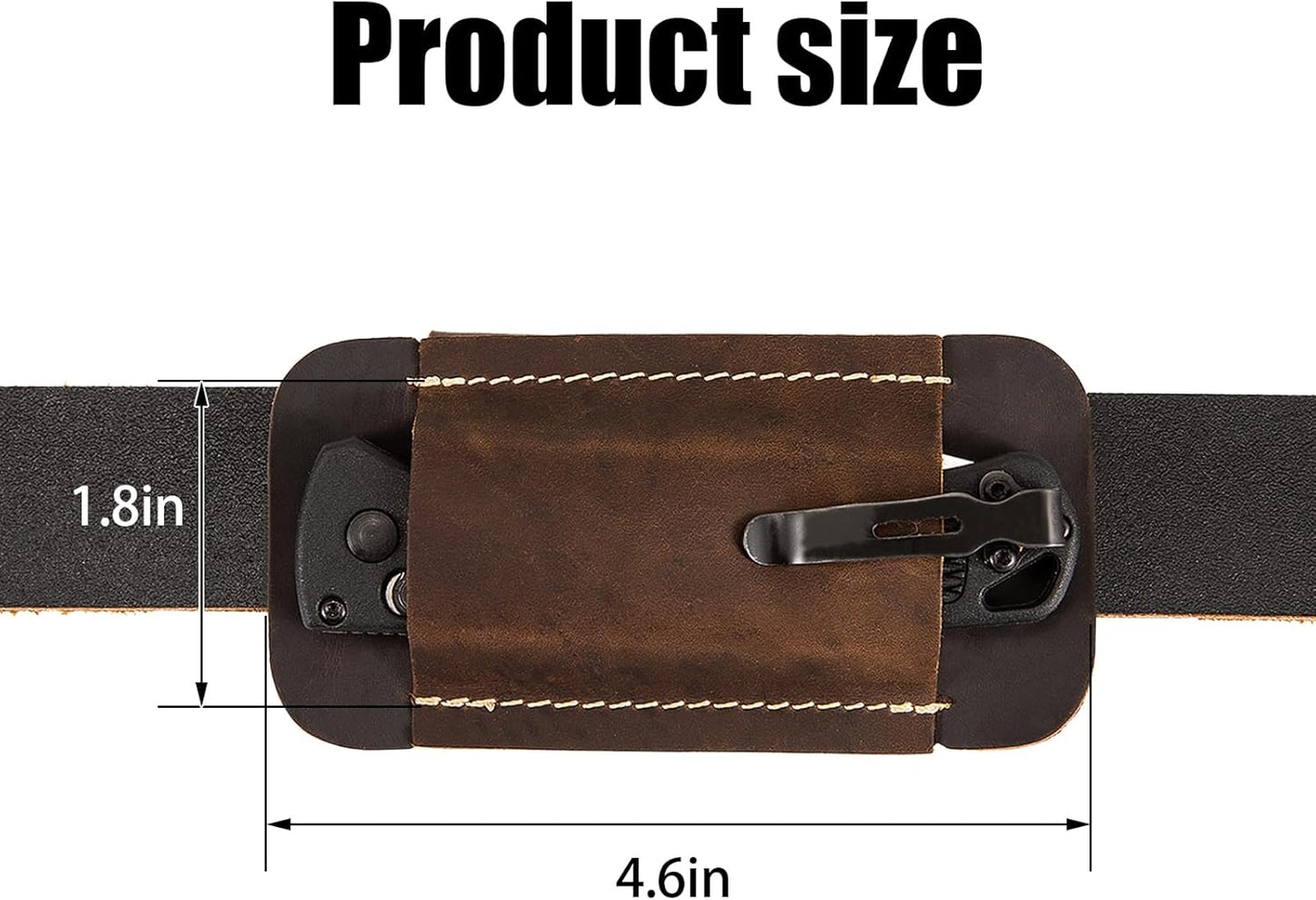 🔥The Ultimate Gift for Men🎁Leather Knife Sheath for Belt