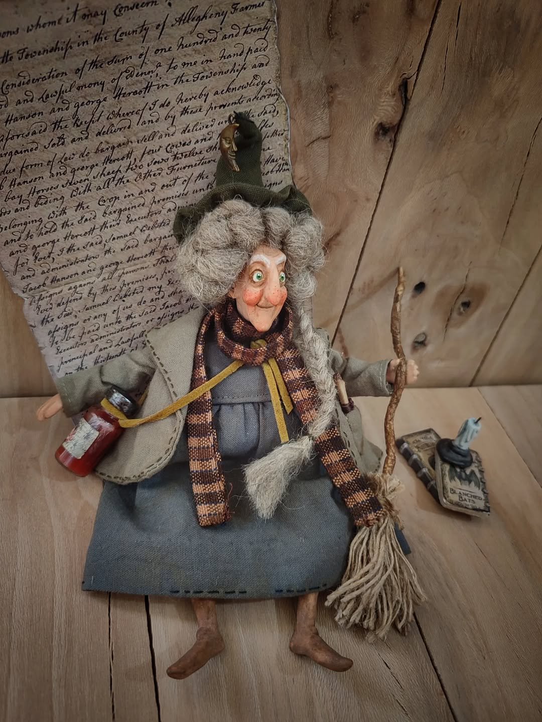 🔥2026 NEW ARRIVAL 💞🧙Handmade Lucky Kitchen Witch: Your Cozy Kitchen Guardian ✨