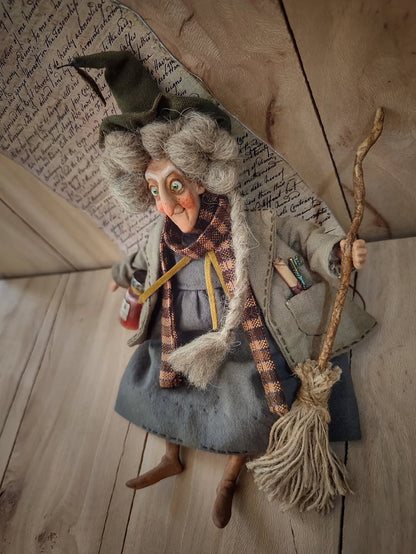 🔥2026 NEW ARRIVAL 💞🧙Handmade Lucky Kitchen Witch: Your Cozy Kitchen Guardian ✨