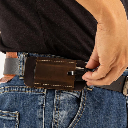 🔥The Ultimate Gift for Men🎁Leather Knife Sheath for Belt