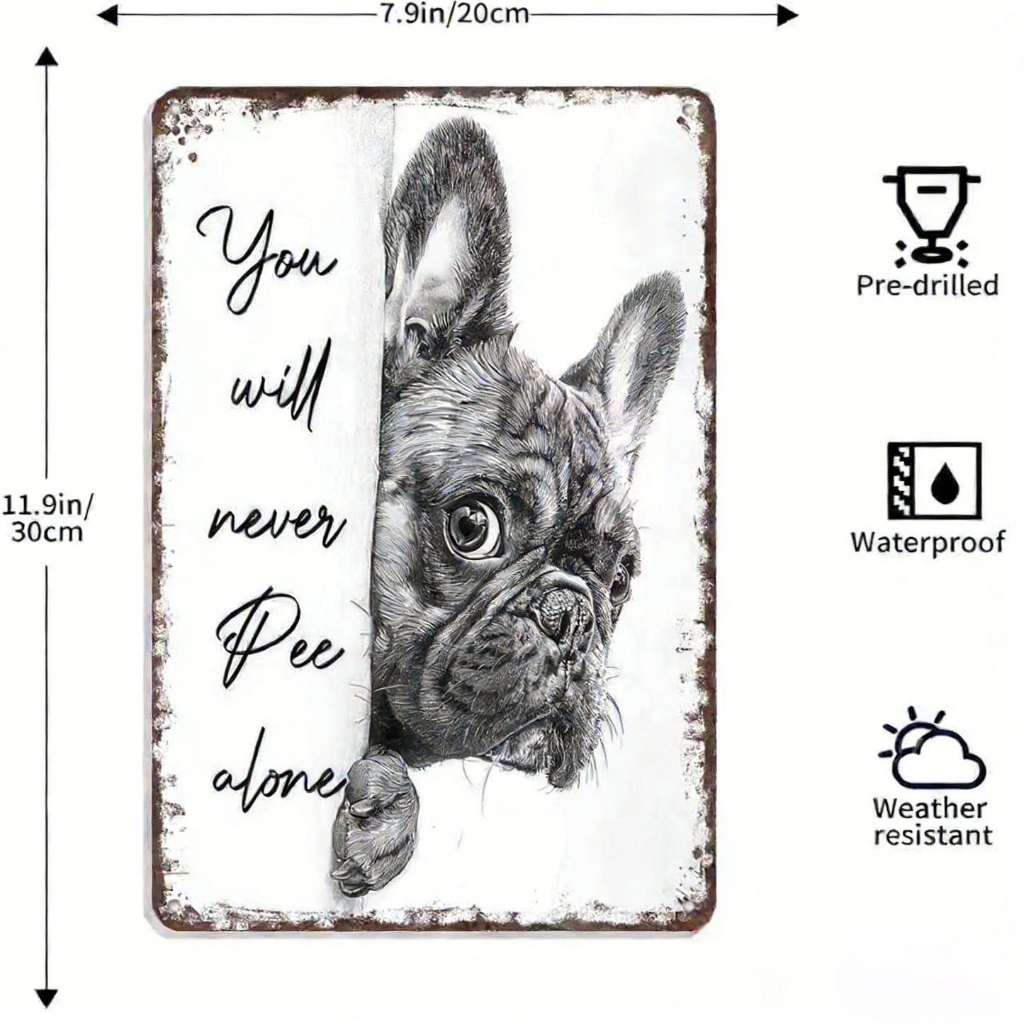 🐾 Vintage Black & White Cat & Dog Wall Art – Charming, Durable & Perfect Gift! 🖤🐕🐈
