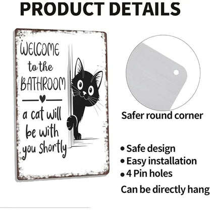 🐾 Vintage Black & White Cat & Dog Wall Art – Charming, Durable & Perfect Gift! 🖤🐕🐈