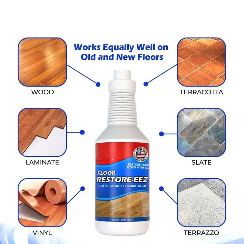 🔥Last Day 49% OFF - ✨🧴 Clean-llx Floor Restorer – Shine & Protect Instantly 🏠