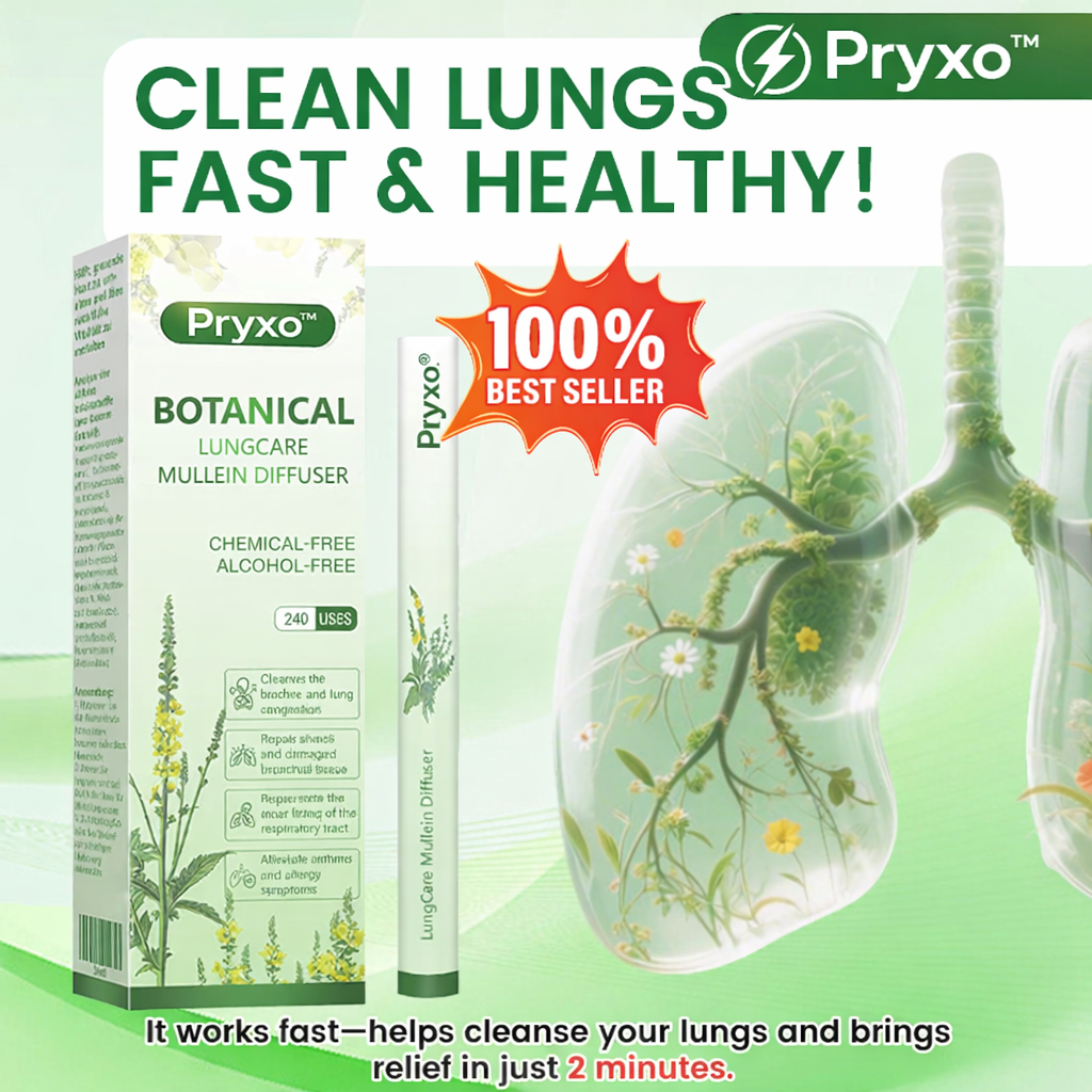 Pryxo™ Botanical LungCare Mullein Diffuser