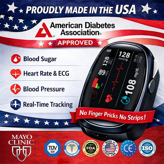 🔥 Final 2 Hours : Only Limited Stock Left 🏆 LUMIVO™ Non-Invasive Blood Glucose Meter 99.9% Accuracy　（Mayo Clinic Recommended）