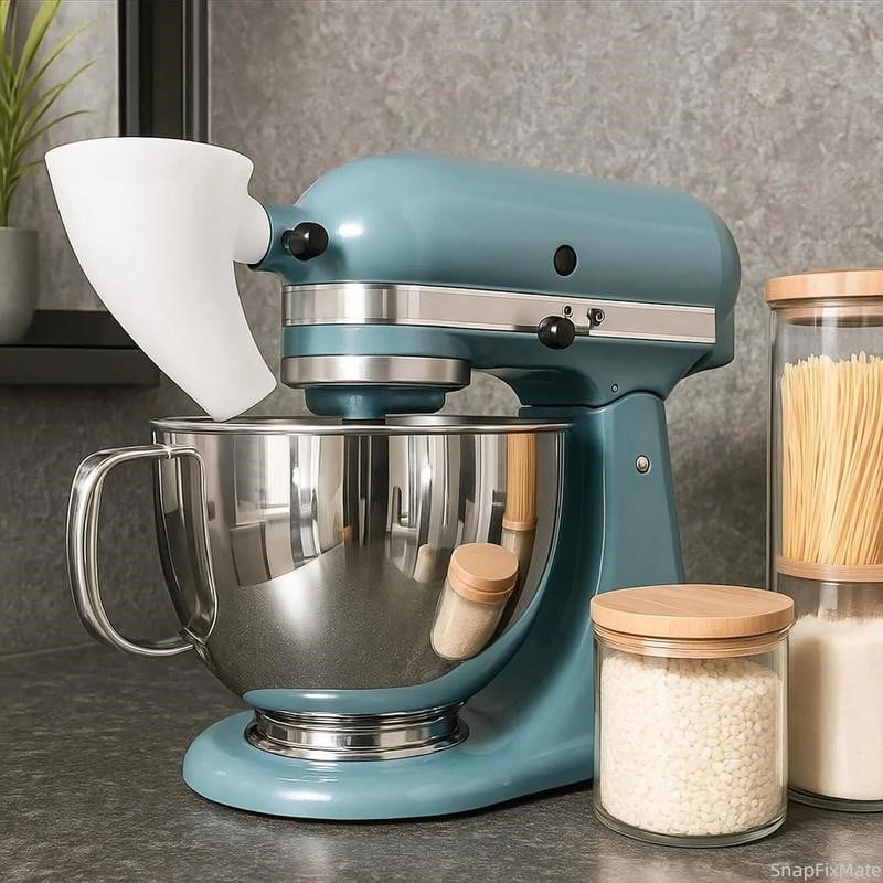 🎁LAST DAY 49% OFF - ✨Flour Funnel for Kitchen Aid Stand Mixer