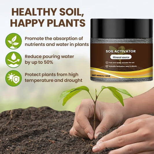 🏆75K+ Sold | Soil Pro Activator 🌱 Revive Your Soil, Boost Plant Growth Naturally