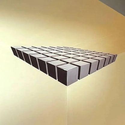 3D Optical Illusion Corner Wall Decor