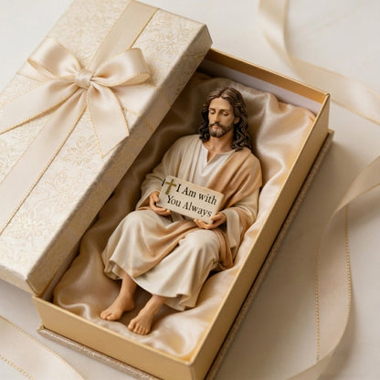 🔥Hot Sale 49% OFF -✨Handcrafted Jesus Figurine🙏Serene Desk Companion✝️