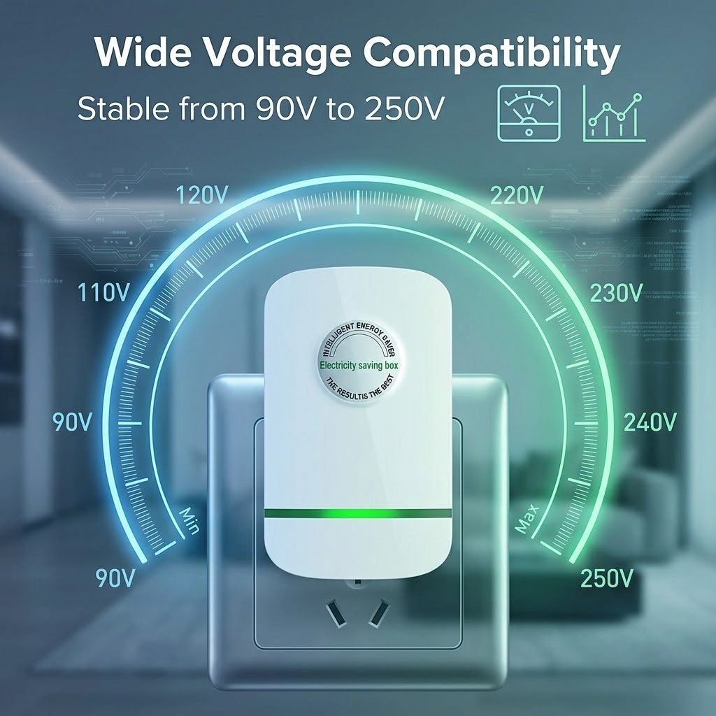 ⚡Smart Energy Saving Device - Power Stabilizer for Home & Office
