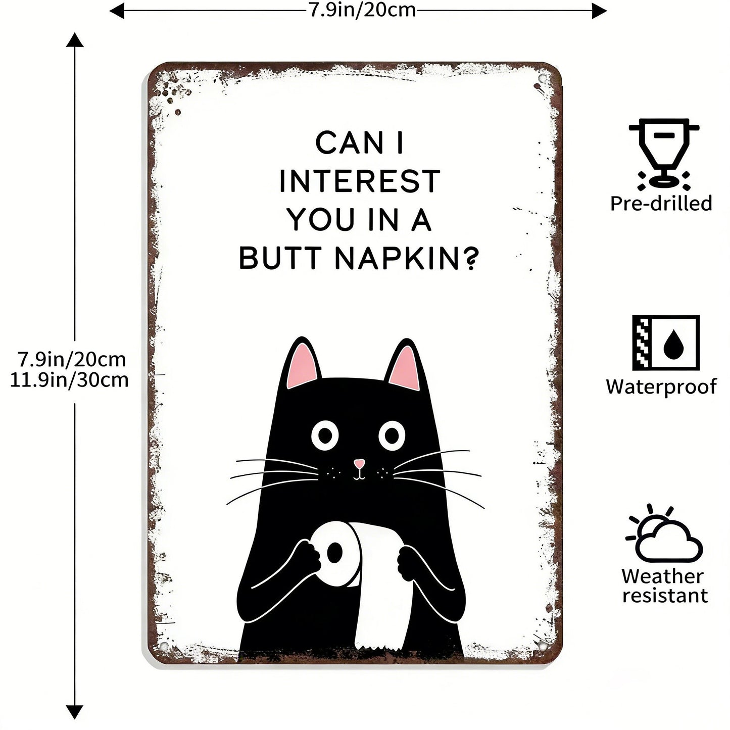 🐾 Vintage Black & White Cat & Dog Wall Art – Charming, Durable & Perfect Gift! 🖤🐕🐈