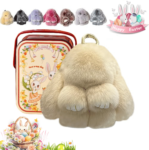 ✨Early Easter Sale 50% Off 🐰 Handmade Soft Bunny Charms