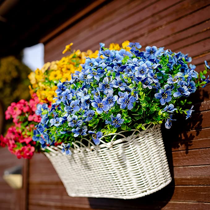 Upgraded High-grade  Material 🌱 Rainproof Lifelike Artificial Flowers With UV-Shield Coating