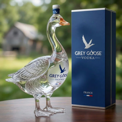 Grey Goose Vodka 3D Sculpted Grey Goose Bottle