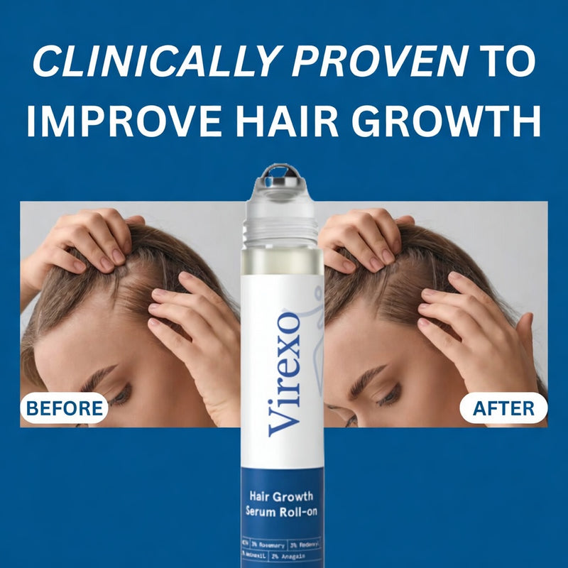 Virexo™ Hair Growth Serum — lifestyle