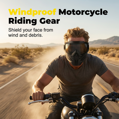 Pryxo™ Detachable Full Face Goggle Mask