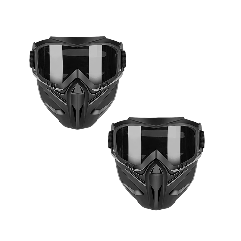 Pryxo™ Detachable Full Face Goggle Mask