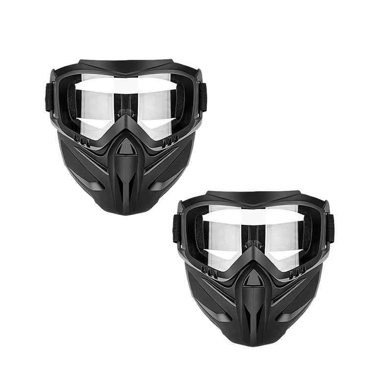 Pryxo™ Detachable Full Face Goggle Mask